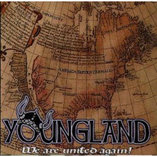 Youngland  ‎– We Are United Again - Blue Vinyl LP    